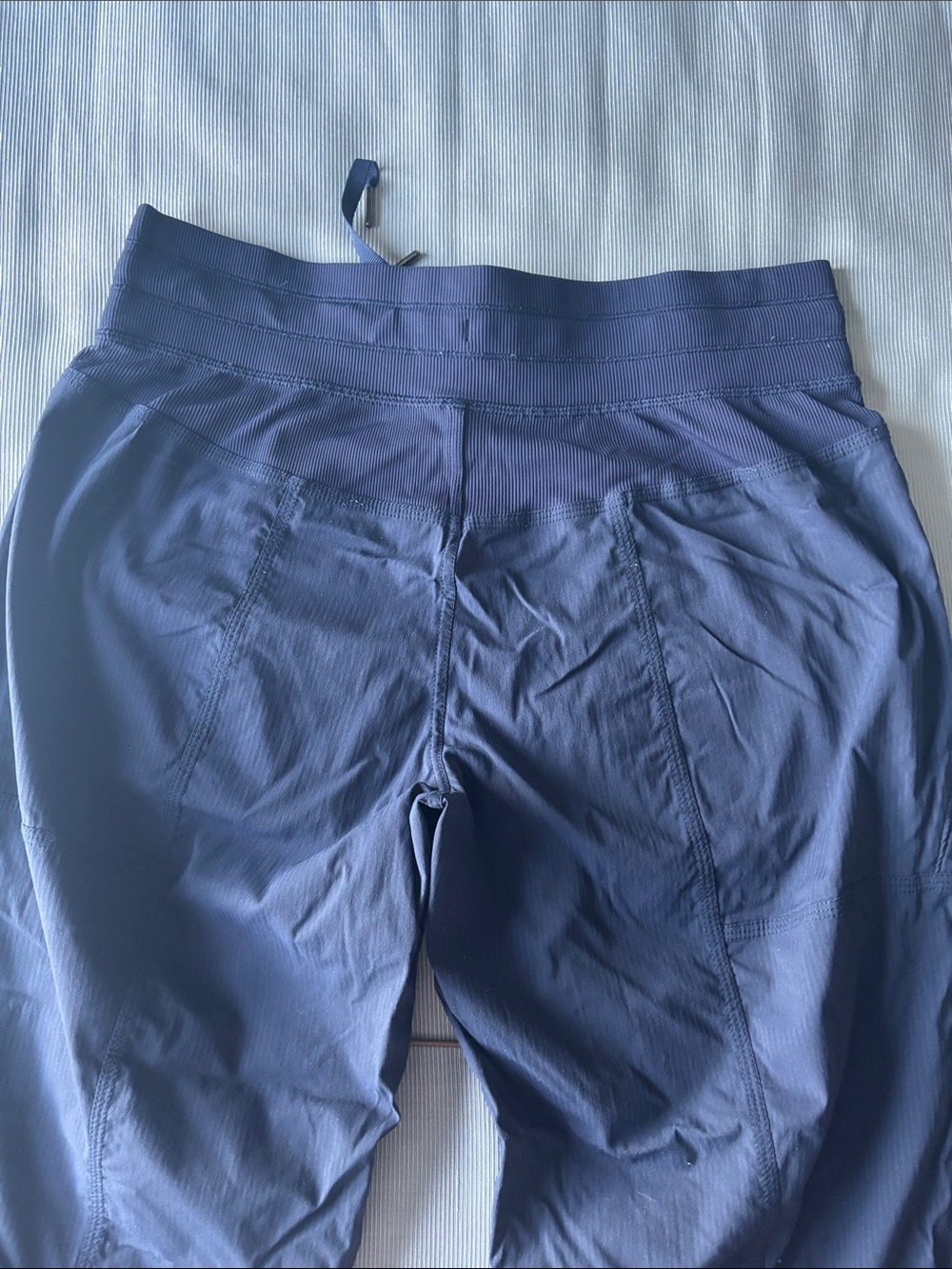 lululemon athletica Navy Blue Drawstring Track Joggers - Picture 4 of 6
